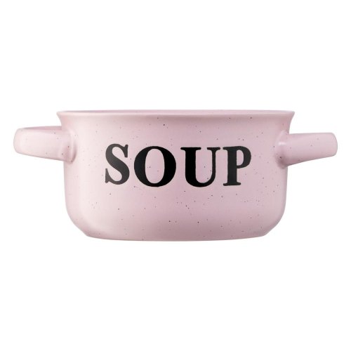 Бульйонниця Ardesto Alcor, 550мл, кераміка, рожева (AR3476P)