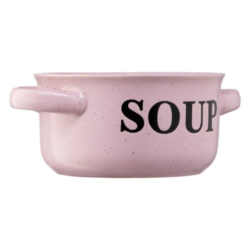 Бульйонниця Ardesto Alcor, 550мл, кераміка, рожева (AR3476P)