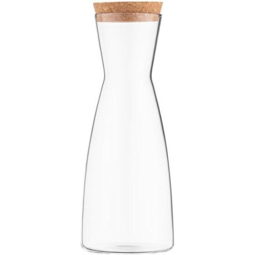 Графин Ardesto, 1000мл, з кришкою, боросилікатне скло, прозорий (AR2610GB)