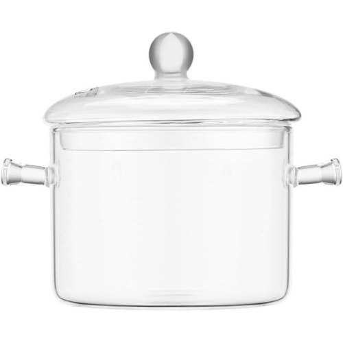 Каструля Ardesto Black Mars, 2л, з кришкою, боросилікатне скло (AR0720G)