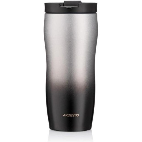 Термокухоль Ardesto Metallic, 450мл, нержавіюча сталь, чорний (AR2645BM)