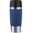 Термочашка Tefal Travel Mug Classic, 360мл, нержавіюча сталь, синій (N2020310)
