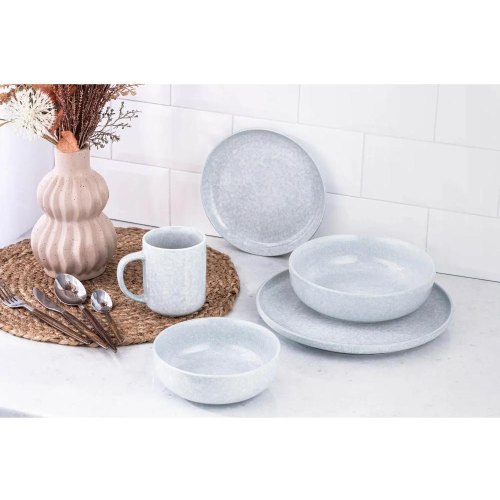 Салатник Ardesto Loreto, 650мл, 15.5см, порцеляна, блакитний (AR1015LB)