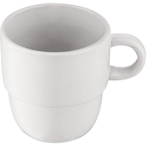 Чашка Ardesto Trento, 390мл, кераміка, біла (AR2939TW)