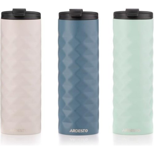 Термочашка Ardesto Bright City, 400мл, нержавіюча сталь, зелена (AR2640GR)
