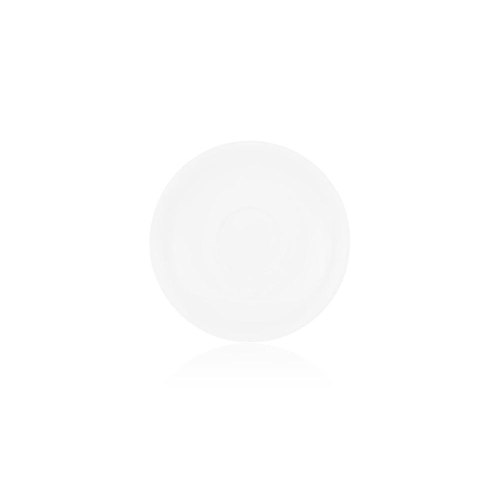 Блюдце Ardesto Imola, 12см, порцеляна, біле (AR3526I)