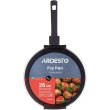 Сковорода глибока Ardesto Gemini Salerno, 26см, алюміній, чорна (AR1326A)