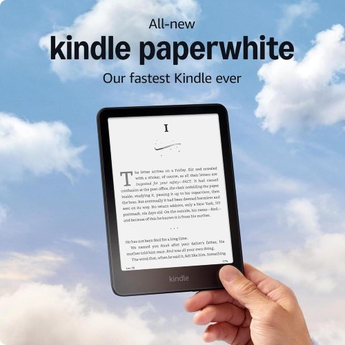Електронна книга з підсвічуванням Amazon Kindle Paperwhite 12th Gen. 2024 16Gb Black