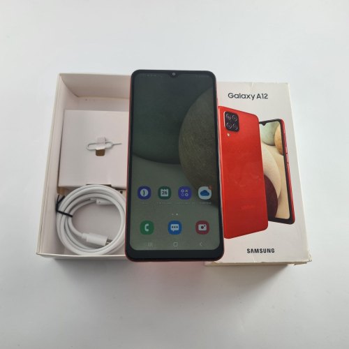 Смартфон Samsung Galaxy A12 (A125F) 32Gb Red (SM-A125FZRUSEK) USED **
