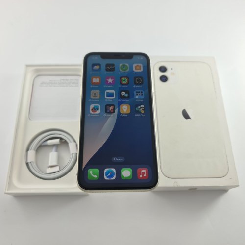 Смартфон iPhone 11 128GB White, Model A2221 USED **