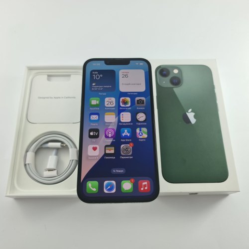 Смартфон iPhone 13 256GB Green,Model A2633 USED **