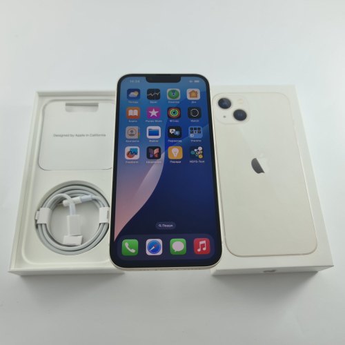 Смартфон iPhone 13 256GB Starlight, Model A2633 USED **