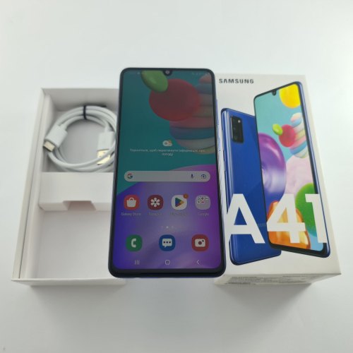 Смартфон Samsung Galaxy A41 (A415F) 64Gb Blue (SM-A415FZBDSEK) USED **