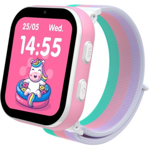 Смарт-годинник Smart Watch Gelius GP-PK008 (Rainbow) з GPS/4G White