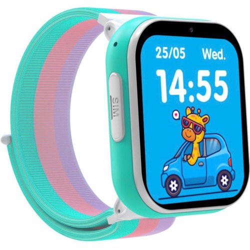 Смарт-годинник Smart Watch Gelius GP-PK008 (Rainbow) з GPS/4G White