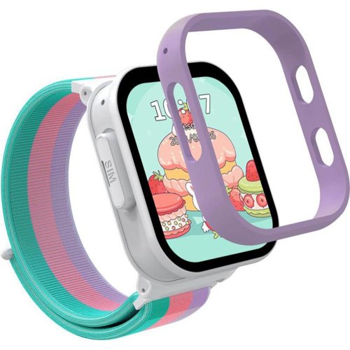Смарт-годинник Smart Watch Gelius GP-PK008 (Rainbow) з GPS/4G White