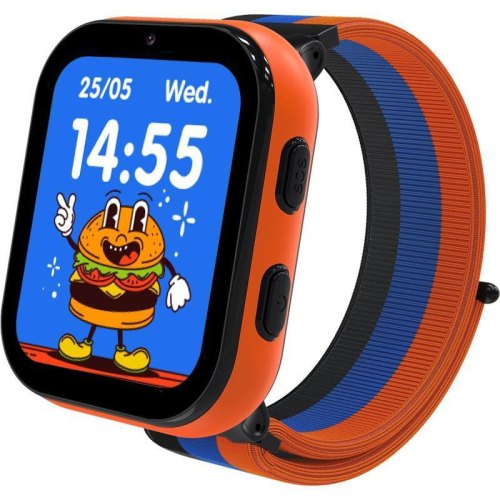 Смарт-годинник Smart Watch Gelius GP-PK008 (Rainbow) з GPS/4G Black