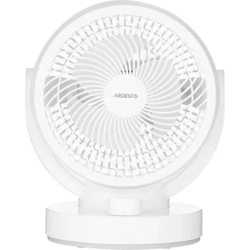 Вентилятор настільний Ardesto FT-B25W, 15см, 30Вт, білий