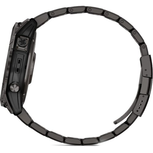 Смартгодинник Garmin Fenix 7X Sapphire Solar C. Grey DLC Titanium w. Carbon Grey DLC Vented T. Band (010-02541-27)