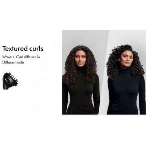 Мультистайлер Dyson Airwrap i.d. multi-styler and dryer Curly+Coily Vinca Blue/Topaz (533759-01) **