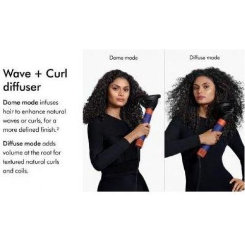 Мультистайлер Dyson Airwrap i.d. multi-styler and dryer Curly+Coily Vinca Blue/Topaz (533759-01) **