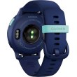 Смартгодинник Garmin vivoactive 5 Metallic Navy Aluminum Bezel with Navy Case and Silicone Band (010-02862-12)