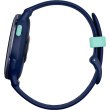Смартгодинник Garmin vivoactive 5 Metallic Navy Aluminum Bezel with Navy Case and Silicone Band (010-02862-12)