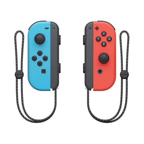 Ігрова приставка портативна Nintendo Switch OLED with Neon Blue and Neon Red Joy-Con (045496453442) **