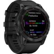 Смартгодинник Garmin Fenix 7 Sapphire Solar Black DLC Titanium with Black Band (010-02540-34/35)