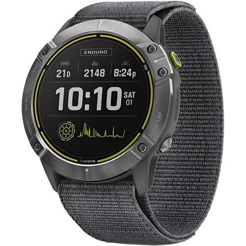 Смартгодинник Garmin Enduro Steel with Gray UltraFit Nylon Strap (010-02408-00/10)