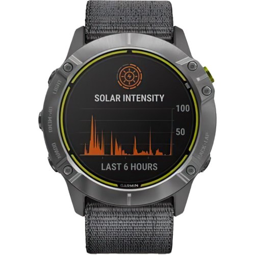 Смартгодинник Garmin Enduro Steel with Gray UltraFit Nylon Strap (010-02408-00/10)