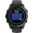 Смартгодинник Garmin Fenix E 47mm AMOLED Slate Gray Steel with Black Silicone Band (010-03025-03/01)