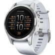 Смартгодинник Garmin Epix Pro Gen 2 42mm Silver w. Whitestone Band (010-02802-00/01)