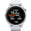 Смартгодинник Garmin Epix Pro Gen 2 42mm Silver w. Whitestone Band (010-02802-00/01)