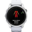 Смартгодинник Garmin Epix Pro Gen 2 42mm Silver w. Whitestone Band (010-02802-00/01)