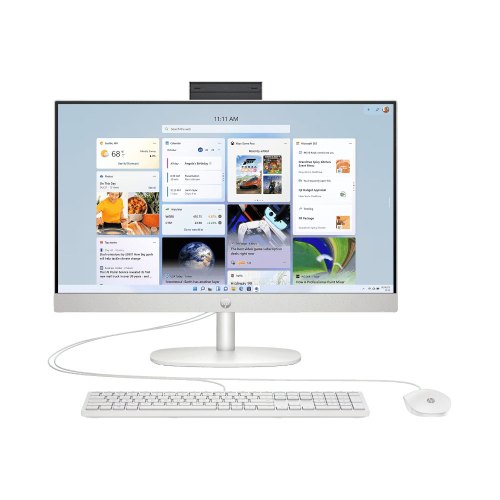 Моноблок HP 24-cr0002ua Shell White (9C9C2EA)