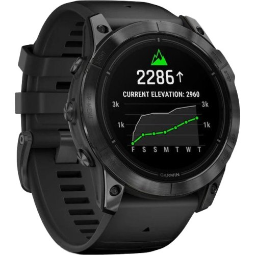 Смартгодинник Garmin Epix Pro Gen 2 51mm Slate Gray w. Black Band (010-02804-20/21)