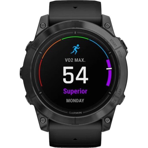 Смартгодинник Garmin Epix Pro Gen 2 51mm Slate Gray w. Black Band (010-02804-20/21)