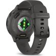 Смартгодинник Garmin Venu 3S Slate S. Steel Bezel w. Pebble Gray Case and S. Band (010-02785-00)