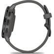 Смартгодинник Garmin Venu 3S Slate S. Steel Bezel w. Pebble Gray Case and S. Band (010-02785-00)