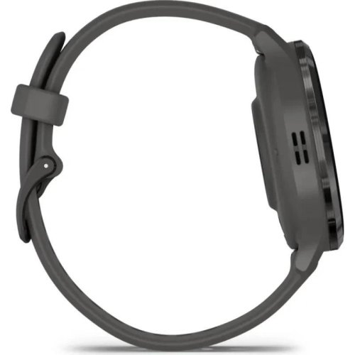 Смартгодинник Garmin Venu 3S Slate S. Steel Bezel w. Pebble Gray Case and S. Band (010-02785-00)