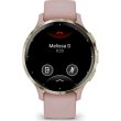 Смартгодинник Garmin Venu 3S Soft Gold S. Steel Bezel w. Dust Rose Case and S. Band (010-02785-03)