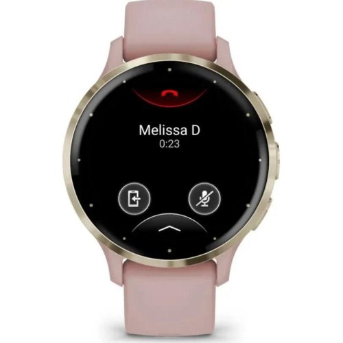 Смартгодинник Garmin Venu 3S Soft Gold S. Steel Bezel w. Dust Rose Case and S. Band (010-02785-03)