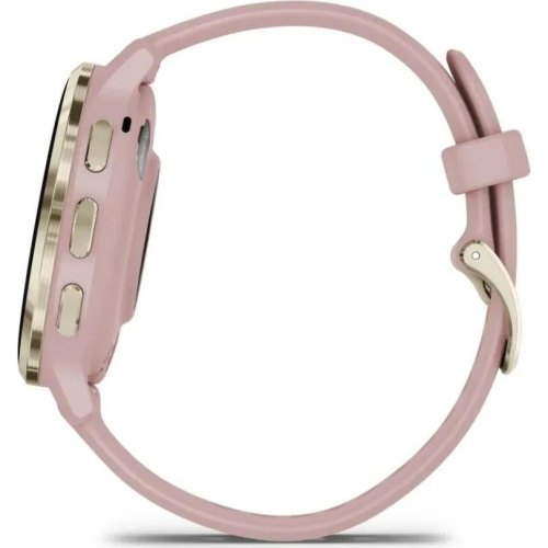 Смартгодинник Garmin Venu 3S Soft Gold S. Steel Bezel w. Dust Rose Case and S. Band (010-02785-03)
