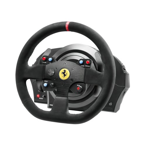 Комплект (кермо, педалі) Thrustmaster T300 Ferrari Integral RW Alcantara edition Black (4160652) **