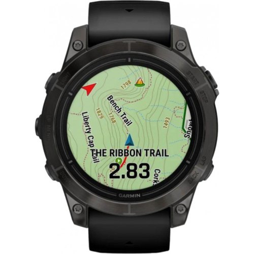 Смартгодинник Garmin Epix Pro Gen 2 47mm Slate Gray w. Black Band (010-02803-00/01)