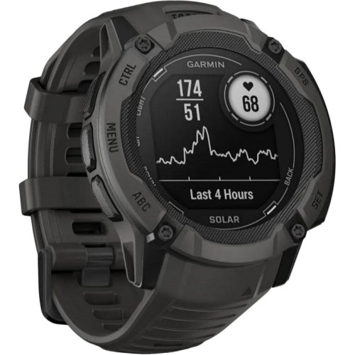 Смартгодинник Garmin Instinct 2X Solar Graphite (010-02805-10/00)