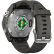 Смартгодинник Garmin Fenix 7S Pro Solar Silver w. Graphite Band (010-02776-00/01)