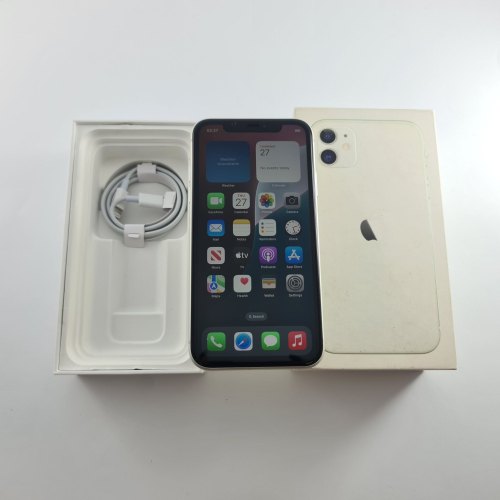 Смартфон iPhone 11 128GB White, Model A2221 USED **
