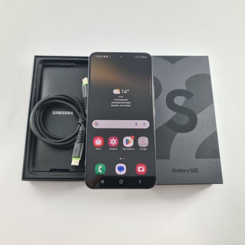 Смартфон Samsung Galaxy S22 (S901B) 256Gb Phantom Black (SM-S901BZKGSEK) USED **
